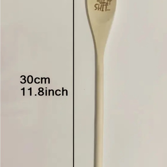 “Bout to Stir Up Some $hit” Wooden Spoon NWT - Picture 2 of 2